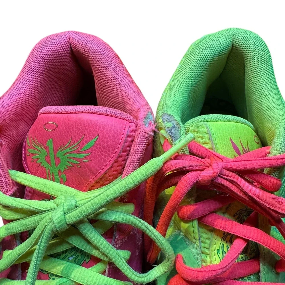 PUMA MB.01‎ Rick and Morty Shoes Mens Size 9 LaMelo Basketball Neon 376682-01